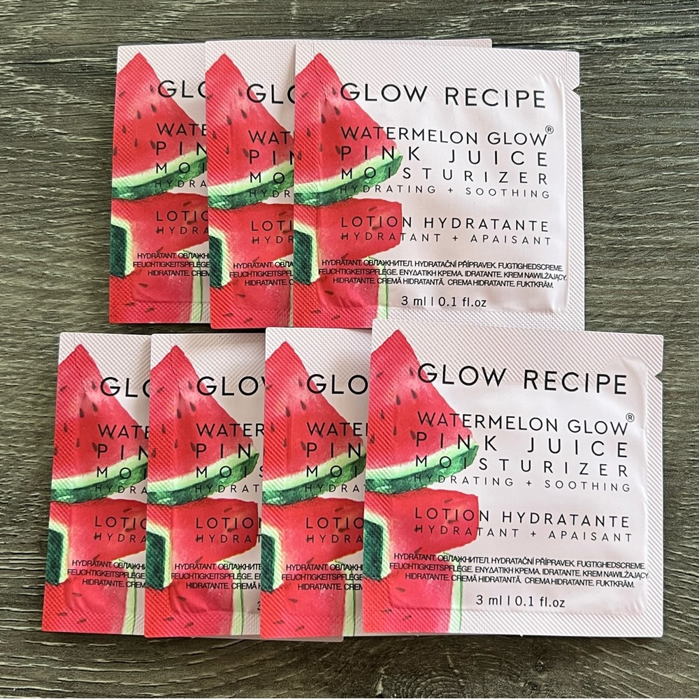 Glow Recipe Watermelon Glow Hydrating Pink Moisturizer 21ml / 7 Pack